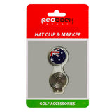 Golf Ball marker with Australian Flag