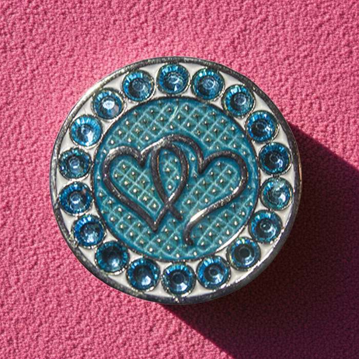 Golf Marker with Magnetic Hat Clip