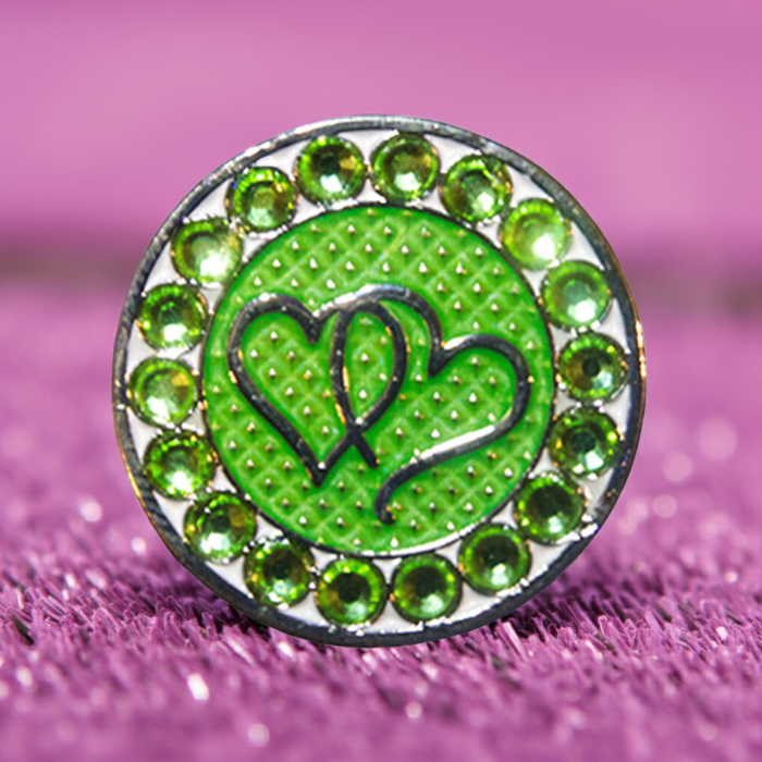 Golf Marker with Magnetic Hat Clip