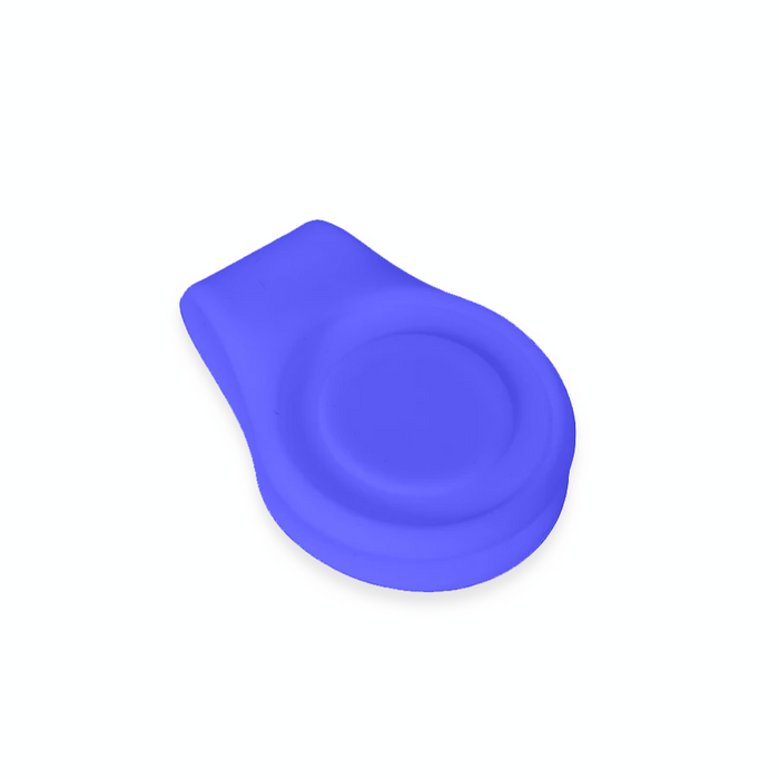 Blue Magnetic Silicone Hat Clip