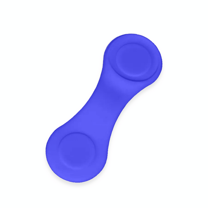 Blue Magnetic Silicone Hat Clip