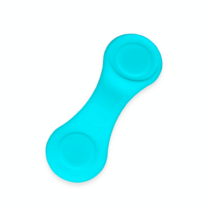 Cyan Magnetic Silicone Hat Clip