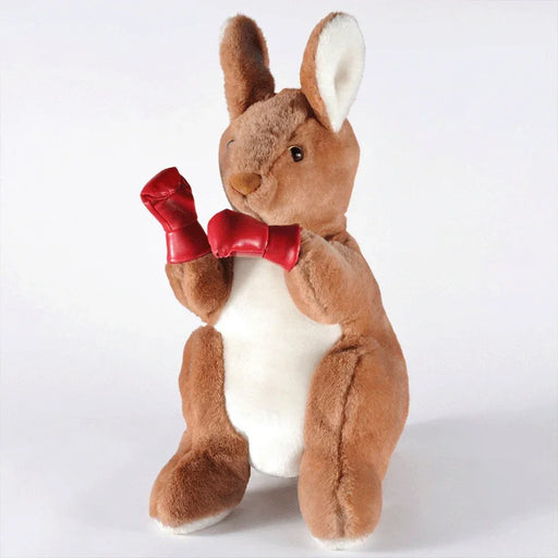 A plush golf club kangaroo headcover designed to resemble a kangaroo.