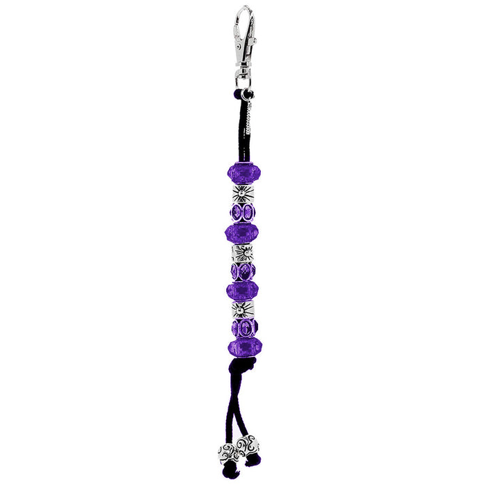 Navika Crystal Mantra Purple Bead Golf Stroke Counter