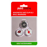 Ace of Diamonds Golf Ball Marker & Kiss my Putt Golf Ball Marker set