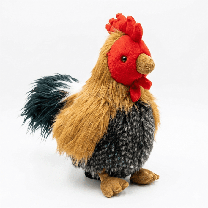 Cute Fluffy vibrant rooster Golf Driver Head cover