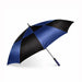 Blue and black umbrella on a white background golf umbrella