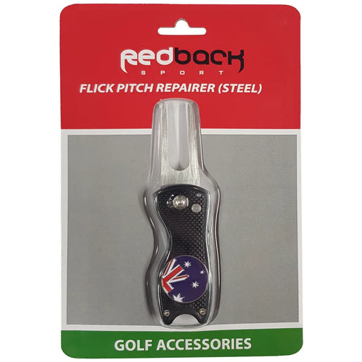 golf steel pitch repairer tool with australian marker